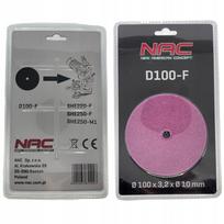 Aštrinimo staklių abrazyvinis diskas NAC SHE220-F, 100 × 3,2 × 10 mm
