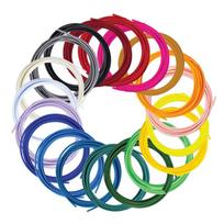3Doodler Filament FLOW 20 PLA 20 Farben Nachfüllpack Polilatinė rūgštis (PLA) Juoda, Mėlyna