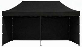 Pavėsinė MultiGarden, 3 x 6 m, juoda sp.