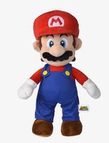 Super Mario - Super Mario, Mario Jumbo Plush, 50Cm - Pliušinis žaislas - Marga / raštuota