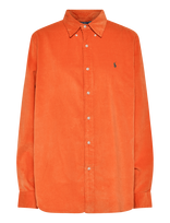 Polo Ralph Lauren - Custom Fit Corduroy Shirt - Laisvalaiko marškiniai - Oranžinė