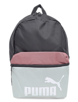 PUMA - Puma Phase Color Block Backpack - Sportinė kuprinė - Pilka
