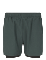Virtus - Zayne V2 M 2-In-1 Shorts - Treniruočių šortai - Pilka
