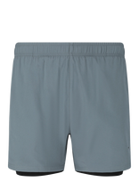 Virtus - Zayne V2 M 2-In-1 Shorts - Treniruočių šortai - Pilka