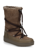 Viking - Snowcord Tall Warm Wp - Žieminiai batai su raišteliais - Ruda
