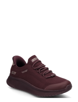 Skechers - Bobs Squad 4 Dire Step - Įmaunami sportbačiai - Burgundiška splava