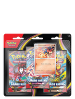 Pokémon Trading Cards - Poke Blister 3P Me04 Rel 22/5 - Prekybos kortelės - Juoda
