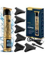 Plaukų kirpimo mašinėlė Berdsen BD-261 Barber Master Lion, LCD, USB-C, auksinė