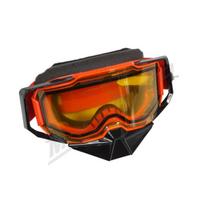 100% Accuri 2 Snowmobile sniego motociklų akiniai (geltonas stikliukas)