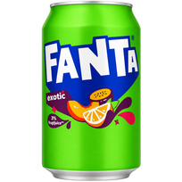 FANTA Exotic, 330 ml talpos skardinėje
