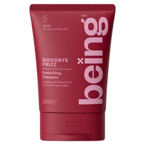 BEING Goodbye Frizz šampūnas su simondsijų ir migdolų aliejumi 354ml