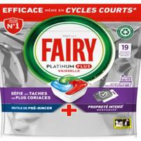 FAIRY Platinum Plus Originalios indų plovimo kapsulės 19vnt