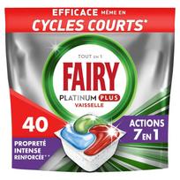 FAIRY Platinum indų plovimo kapsulės 40vnt