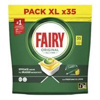 FAIRY All in 1 Original Lemon indų plovimo kapsulės 35 vnt.