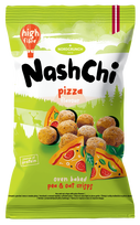 NASHCHI žirnių ir avižų traškučiai picos skonio 60g