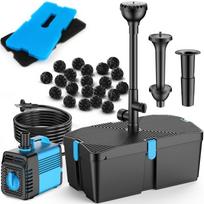 Tvenkinio filtro ir panardinamojo fontano siurblio rinkinys 50 W – 50 W