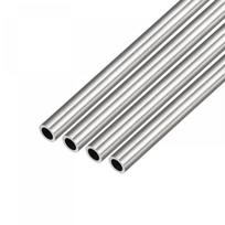 4 vnt. 304 nerūdijančio plieno tiesūs vamzdžiai  6 mm x 0,8 mm x 250 mm