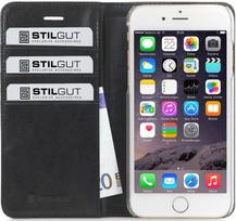 StilGut Talis, odinis piniginės dėklas su stovo funkcija, „Apple iPhone 6s Plus“