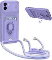JMstore   „Samsung Galaxy A32 4G“ silikoninis dėklas – violetinė