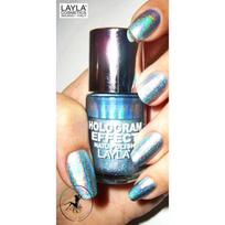 Layla Cosmetics Hologram Effect Nail Polish No.6 10ml