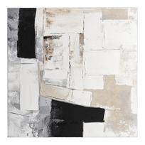 Spausdintas/su rankomis dažytais elementais paveikslas tapyba ant drobės 80x80 cm Crown – Bizzotto
