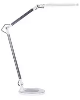 LED stalinė lempa GRUS su reguliatoriumi, metalinė, sidabrinė