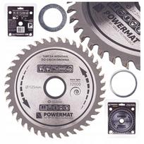 Pjovimo diskas medienai Powermat Extreme, 125 × 22,2 mm, 40 dantų