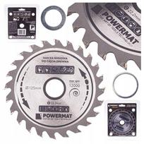 Pjovimo diskas medienai Powermat Extreme, 125 × 22,2 mm, 24 dantys