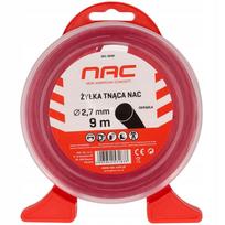 NAC apvali trimerio viela 2,7 mm × 9 m