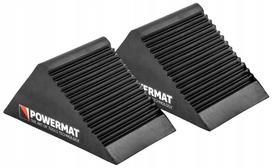 Guminiai ratų atraminiai pleištai PM-GKPK-133, 2 vnt., 135 × 80 mm