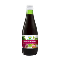 Ekologiškos burokėlių ir salierų sultys, be glitimo, 300 ml