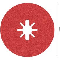 Bosch PRO R780 X-Lock fibre disc pjovimo diskas 125 mm, G60
