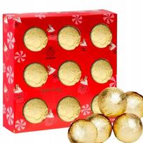 AURORA Sugar Candy dovanų rinkinys, putojančios vonios bombos, auksinės, 9 x 30 g
