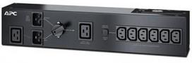 APC SERVICE BYPASS PANEL 230V 16A BBM IEC C20 INPUT, (6) IEC C13 (1) C19 OUTPUT
