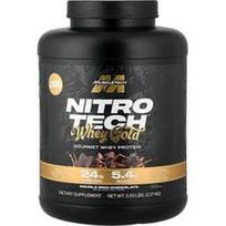 MuscleTech, „Nitro-Tech™ Whey Gold“, gurmaniški išrūgų baltymai, dvigubai sodresnio šokolado skonio, 2,27 kg