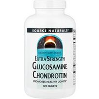 Source Naturals, Gliukozamino chondroitino, ypač stipraus, 120 tablečių