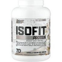 Nutrex Research, „IsoFit“ baltyminiai vanilinių pupelių skonio ledai, 2261 g