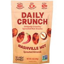 Daily Crunch, Daiginti migdolai, Nešvilio karšti, 5 uncijos (141 g)