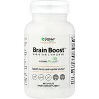 Jigsaw Health, „Brain Boost™“, magnio L-treonatas, 90 kapsulių