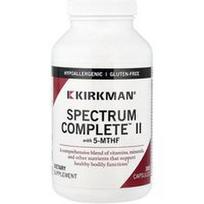 Kirkman Labs, Spectrum Complete™ II su 5-MTHF, 300 kapsulių
