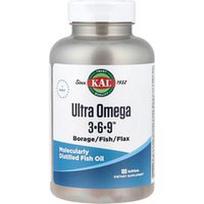 KAL, Ultra Omega 3-6-9™, 100 minkštųjų gelių