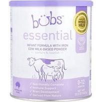 Aussie Bubs, „Essential“, kūdikių mišinys su geležimi, karvės pieno pagrindo milteliai, 0–12 mėnesių, 567 g (20 uncijų)
