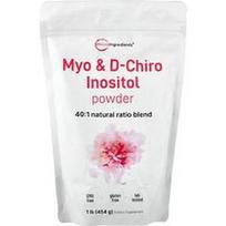 Micro Ingredients, Myo & D-Chiro inozitolio milteliai, 1 svaras (454 g)