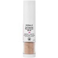 DERMA E, „Essentials“, mineralinė pudra nuo saulės, SPF 30, 5 g