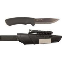 Peilis Morakniv Bushcraft Survival, anglinis plienas, juodas