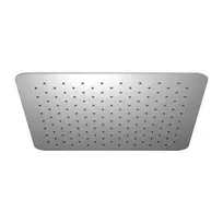 Dušo galvutė OMNIRES ULTRA SLIMLINE, su guma vidiniu pamušalu papildomai apsaugai nuo pažeidimų, 40 x 40 cm, 1 funkcija, chromas