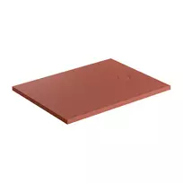 Stačiakampis Dušo padėklas OMNIRES AQUAROCK M+, neslystanti kompozitas, 90 x 120 cm, matinė terakota