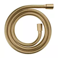 Dušo žarna Omnires, 150 cm, su nerūdijančio plieno apvalkalu, su apsauga nuo susisukimo sistema, 1/2″ × 1/2″, šlifuotas auksas, 023-XGLB