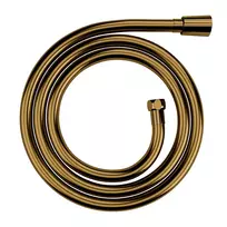 Dušo žarna OMNIRES HOSE, PVC danga, sukamas galas 1/2" ir 1/2" jungtys, ilgis 150 cm, poliruotas auksas