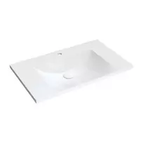 Praustuvas spintelei OMNIRES NAXOS M+, 76 x 46 cm, blizgi balta